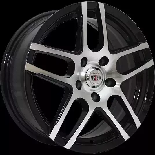 Диск автомобильный ALCASTA M37 7X17/5X114.3 ET41 D67.1 BKF