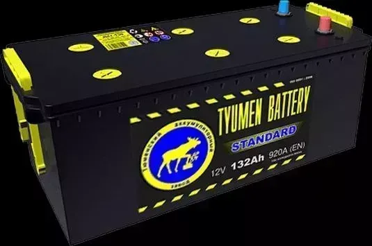 Аккумулятор Tyumen battery Тюмень STANDARD 132 п.п. Росс 4( - +) 920А