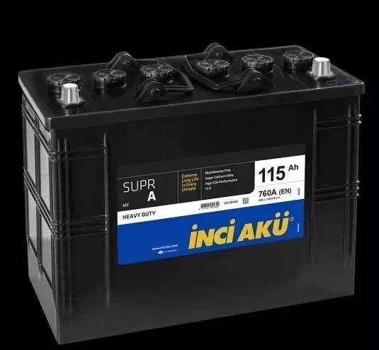 Аккумулятор INCI SuprA Inci SuprA HD 115 Tractor о.п. (TRCT L 115 076 010) 760Ah