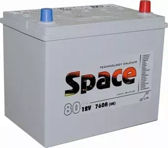 Аккумулятор SPAСE SPACE Ca/Ca 80.0 ASIA 105D26L о.п.