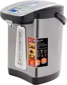 Термопот MYSTERY MTP-2450 серебристый/черный