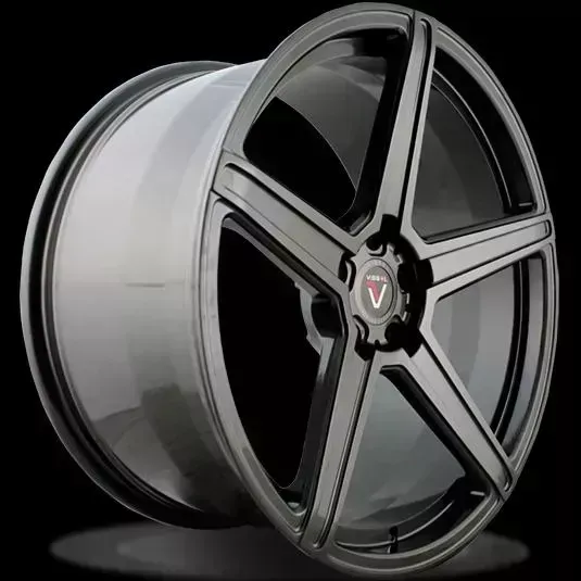 Диск автомобильный VISSOL F-505 10.5X22/5X120 ET35 D74.1 GLOSS-GRAPHITE