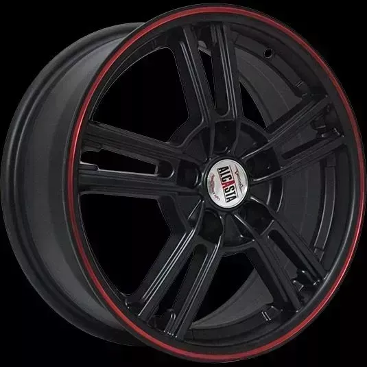 Диск автомобильный ALCASTA M14 6.5X16/5X100 ET35 D57.1 MBRS