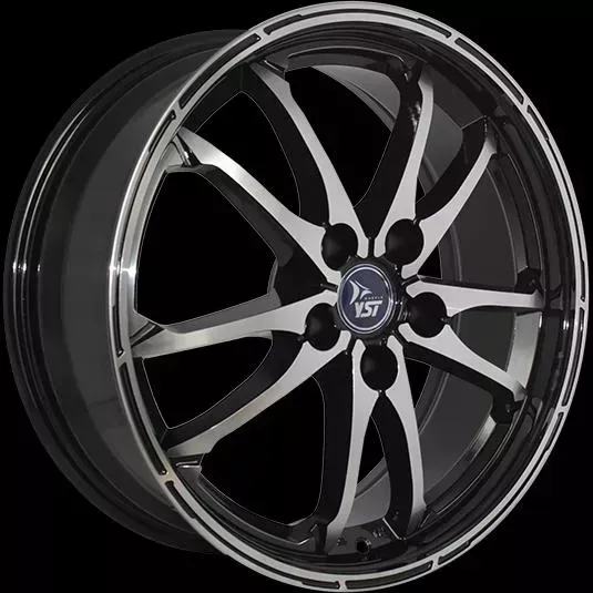 Диск автомобильный YST X-24 8X18/5X105 ET42 D56.6 BKFPL