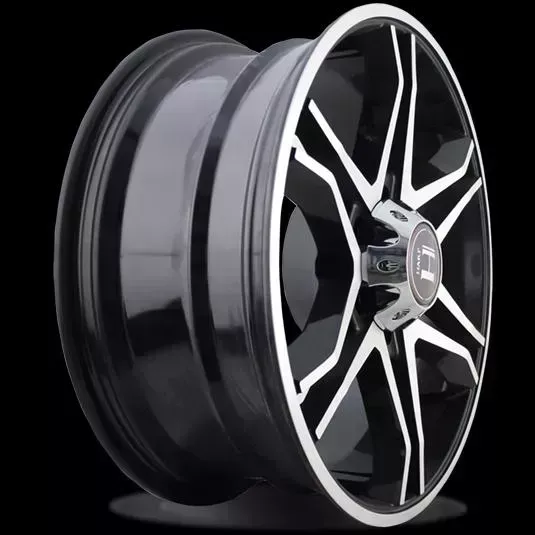 Диск автомобильный HARP Y-893 8.5X20/5X139.7 ET15 D78.1 GLOSS-BLACK-MACHINED