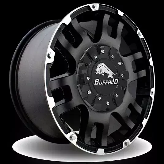 Диск автомобильный BUFFALO BW-004 8.5X18/6X139.7 ET25 D106.3 MATTE-BLACK