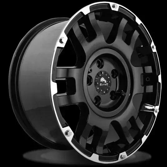 Диск автомобильный BUFFALO BW-004 8.5X18/5X127 ET25 D78.3 GLOSS-BLACK-MACHINED-FACE