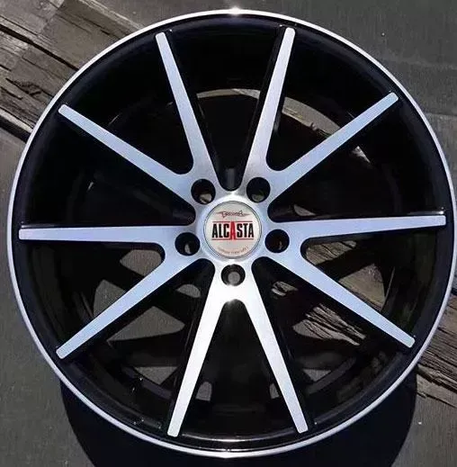 Диск автомобильный ALCASTA M47 6.5X16/5X112 ET46 D57.1 BKF