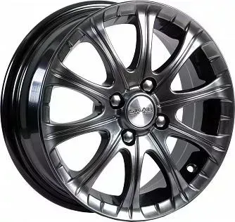 Диск автомобильный СКАД Ганимед 14 5.5X14/4X98 ET35 D58.6 Гальвано