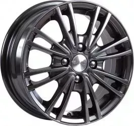 Диск автомобильный СКАД Пантера 14 5.5X14/4X98 ET39 D58.6 Гальвано