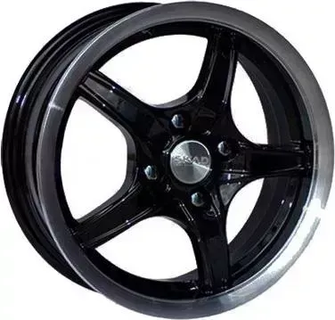 Диск автомобильный СКАД СТИНГ Стинг 5.5X14/4X98 ET38 D58.6 алмаз-антрацит