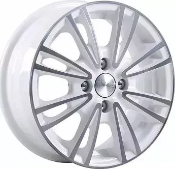 Диск автомобильный СКАД Пантера 15 6X15/4X100 ET48 D54.1 Алмаз-белый