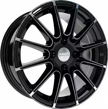 Диск автомобильный СКАД Le-Mans 16 7X16/5X100 ET46 D57.1 Алмаз