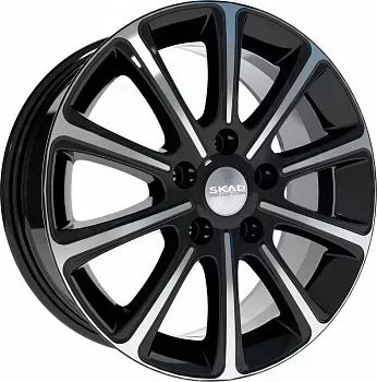 Диск автомобильный СКАД Милан 6.5X16/5X114.3 ET45 D60.1 Алмаз