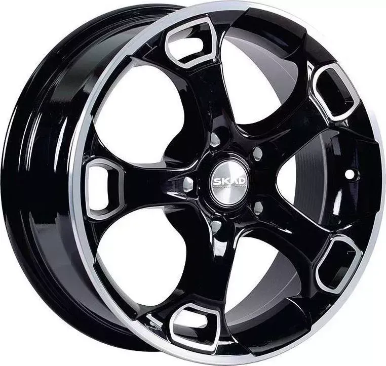 Диск автомобильный СКАД Wolf 7.5X17/5X115 ET40 D70.2 алмаз-антрацит