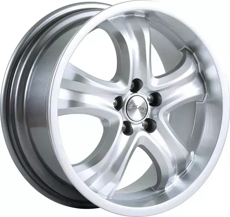 Диск автомобильный СКАД Wolf 7.5X17/5X115 ET40 D70.2 сильвер