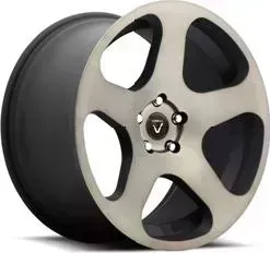 Диск автомобильный VISSOL F-915 8.5X18/5X108 ET45 D72.6 BLACK_MACHINED_WITH_DARK_TINT