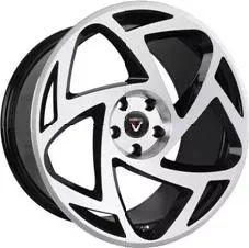 Диск автомобильный VISSOL F-910 8.5X18/5X112 ET45 D66.6 BLACK_MACHINE_FACE