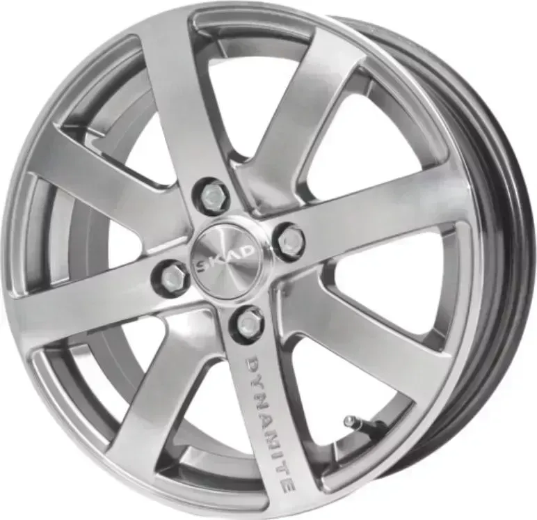 Диск автомобильный СКАД ДИНАМИТ Динамит 5.5X14/4X100 ET38 D67.1 Алмаз
