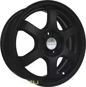 Диск автомобильный СКАД Киото 6X15/4X100 ET40 D60.1 Черный-матовый