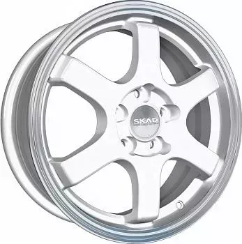 Диск автомобильный СКАД Киото 6X15/4X100 ET45 D67.1 Алмаз-белый