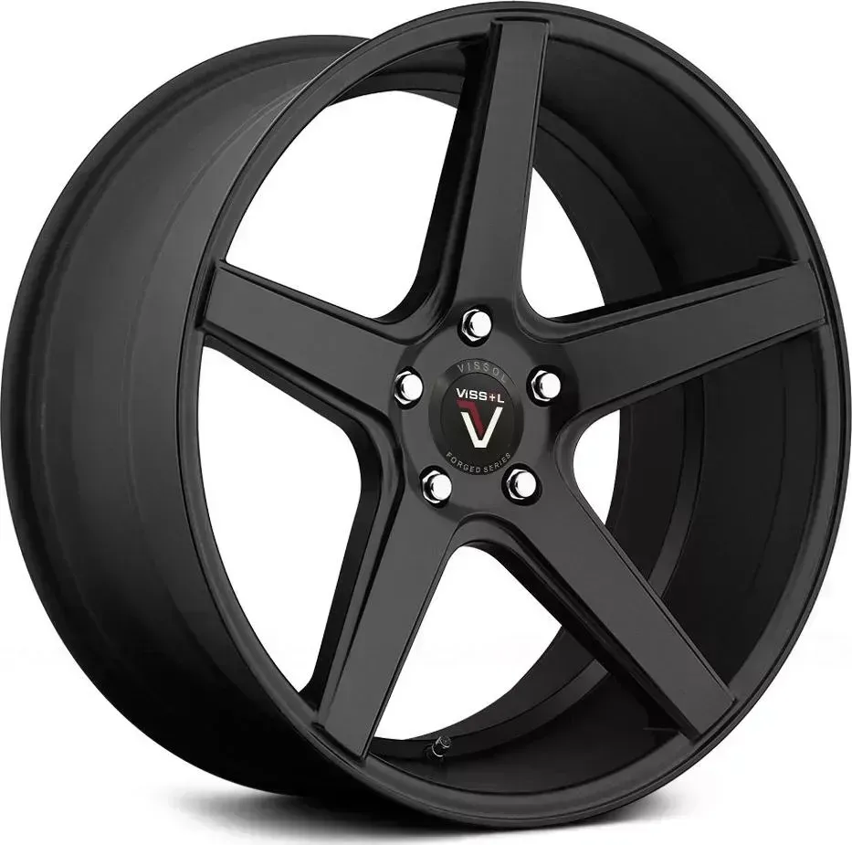 Диск автомобильный VISSOL F-935 10.5X22/5X130 ET45 D71.6 GLOSS_BLACK