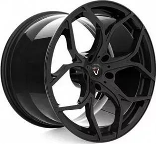 Диск автомобильный VISSOL F-925 10.5X22/5X120 ET38 D74.1 GLOSS_BLACK