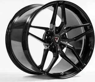 Диск автомобильный VISSOL F-928 9X20/5X120 ET35 D74.1 GLOSS_BLACK