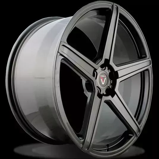 Диск автомобильный VISSOL F-505 12X22/5X120 ET35 D74.1 GLOSS-GRAPHITE