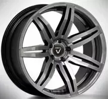 Диск автомобильный VISSOL F-911 10.5X22/5X120 ET25 D74.1 MATTE_GRAPHITE_MACHINED