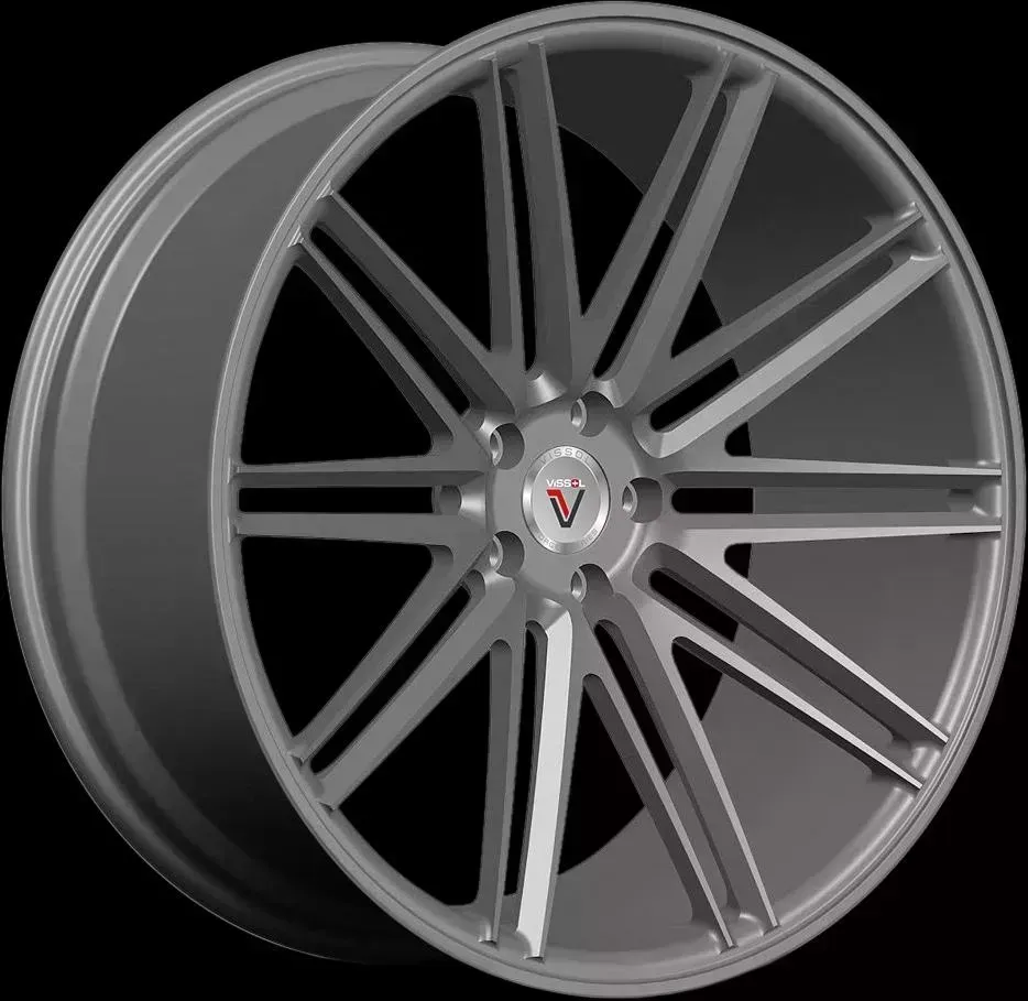 Диск автомобильный VISSOL F-307 8.5X19/5X112 ET44 D57.1 GLOSS-GRAPHITE