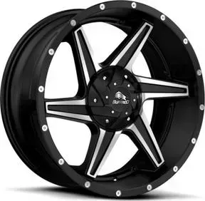 Диск автомобильный BUFFALO BW-011 9X20/5X150 ET38 D110.1 SATIN-BLACK__MACHINED