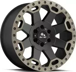 Диск автомобильный BUFFALO BW-200 8X17/5X127 ET30 D78.3 MATTE-BLACK-W__MACHINE-DARK-TINT-LIP