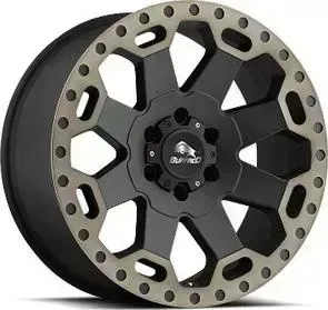 Диск автомобильный BUFFALO BW-200 8X17/5X114.3 ET35 D72.6 MATTE-BLACK-W__MACHINE-DARK-TINT-LIP