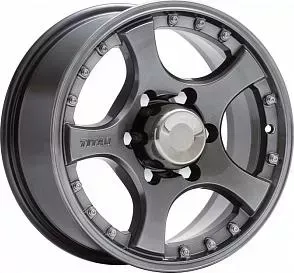 Диск автомобильный СКАД ТИТАН Титан 7X16/5X139.7 ET35 D109.7 Гальвано