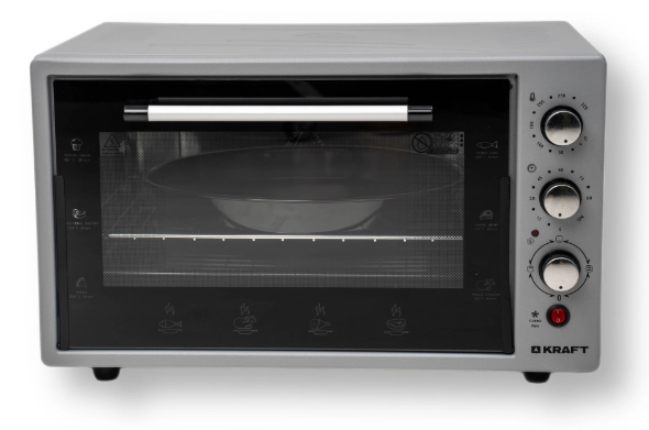 Мини-печь Kraft KF-MO 3803 KGR серый