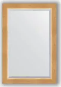 Зеркало Evoform с фацетом в багетной раме Exclusive 61x91 см, сосна 62 мм (BY 1173)