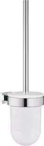 Туалет Grohe ный ершик, колба стеклянная Essentials Cube (40513001)