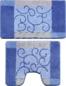 Набор ковриков для ванной Milardo Fine Lace 50x80 и 50x50 см (350PA68M13)