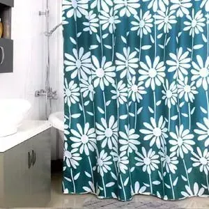 Штора Milardo Flowers blue 180x200 см (950P180M11)