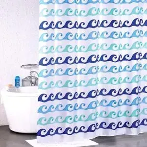 Штора Milardo Blue curls 180x200 см (910P180M11)