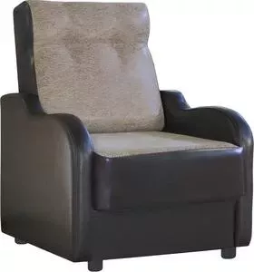 Кресло Шарм-Дизайн Классика В замша коричневый