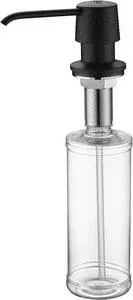 Дозатор Pulmark для жидкого мыла черный металлик (D001-418)