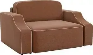 Кресло Мебелико Триумф slide рогожка коричневый.