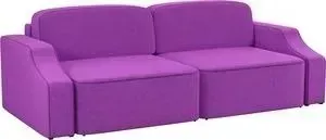 Диван Мебелико Триумф slide микровельвет фиолетовый