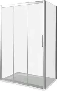 Душевой уголок Good Door Orion WTW+SP-110-80-C-CH профиль хром, стекло прозрачное (ОР00001, ОР00010)