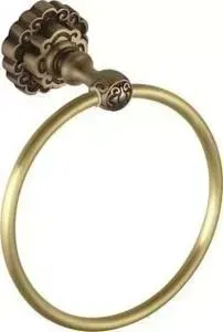 Держатель полотенца BRONZE DE LUXE бронза (K25004)