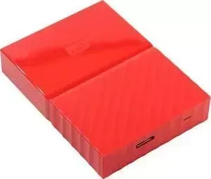 Внешний HDD WESTERN DIGITAL 2Tb My Passport red (WDBUAX0020BRD-EEUE)