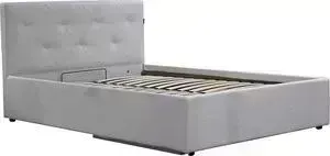 Кровать Комфорт S Габриэль 1600 (пм+ящик) домус вайт/№1 (ромбы)