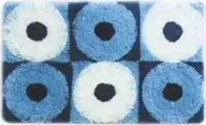 Коврик IDDIS Blue Circles 50*80 см, акрил (270A580i12)